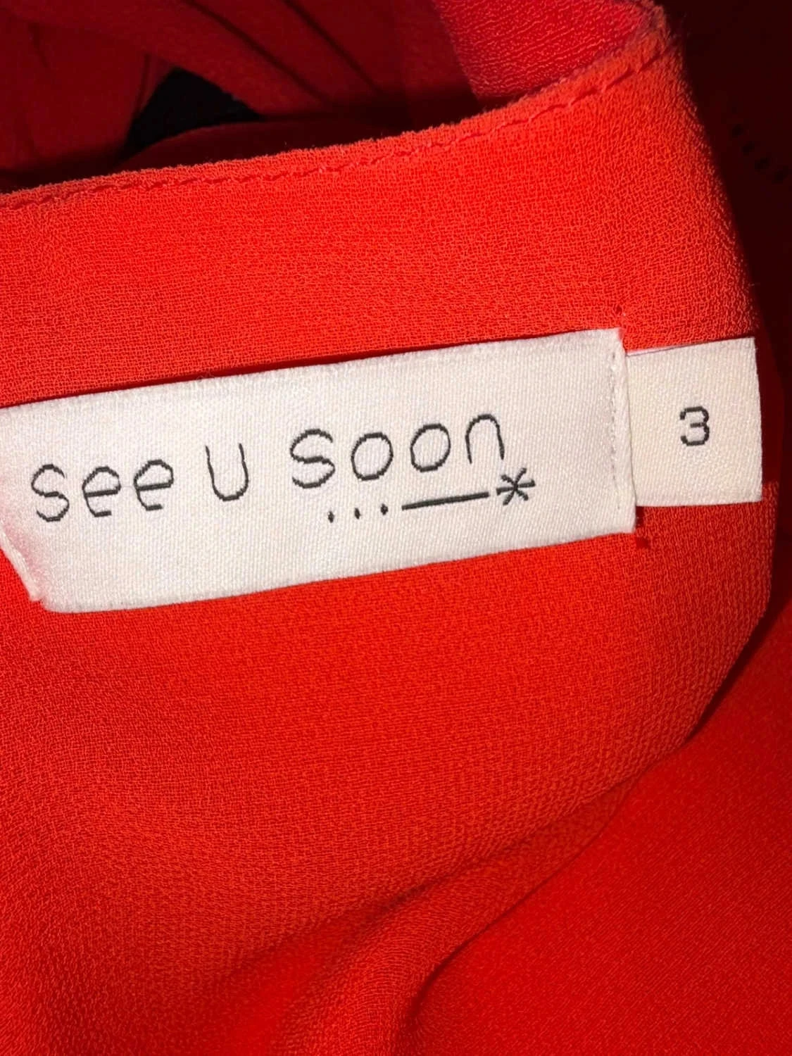 Women's See U Soon dress size 3 never worn – photo 5